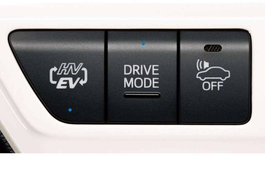 ドライブモードスイッチ/EV/HVモード切替スイッチ(バッテリーチャージモード機能付)