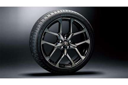 225/40R18タイヤ(ダンロップSP SPORT 2050)&18×7?Jアルミホイール(ダークスパッタリング)+専用センターオーナメント