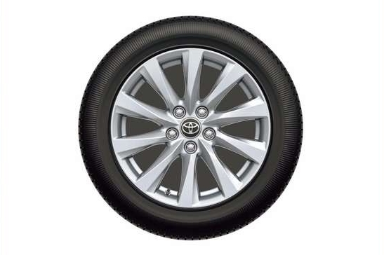 215/55R17 タイヤ& 17 × 7½J アルミホイール (シルバー塗装/ センターオーナメント付)